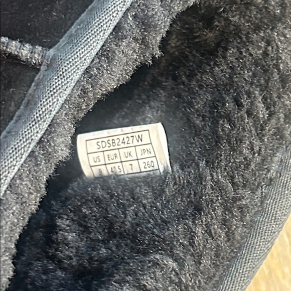 Dream Pairs Suede Mini Platform Boots Black Size 9 New - Picture 11 of 15